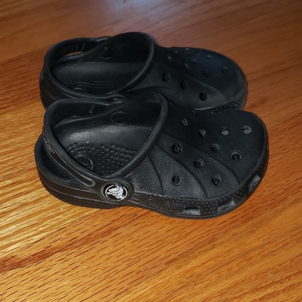 Crocs Black Rubber clogs